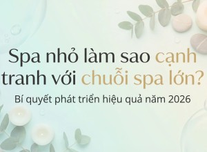 Spa Nhỏ Làm Sao Cạnh Tranh Với Chuỗi Spa Lớn? Bí Quyết Phát Triển Hiệu Quả ăm 2026